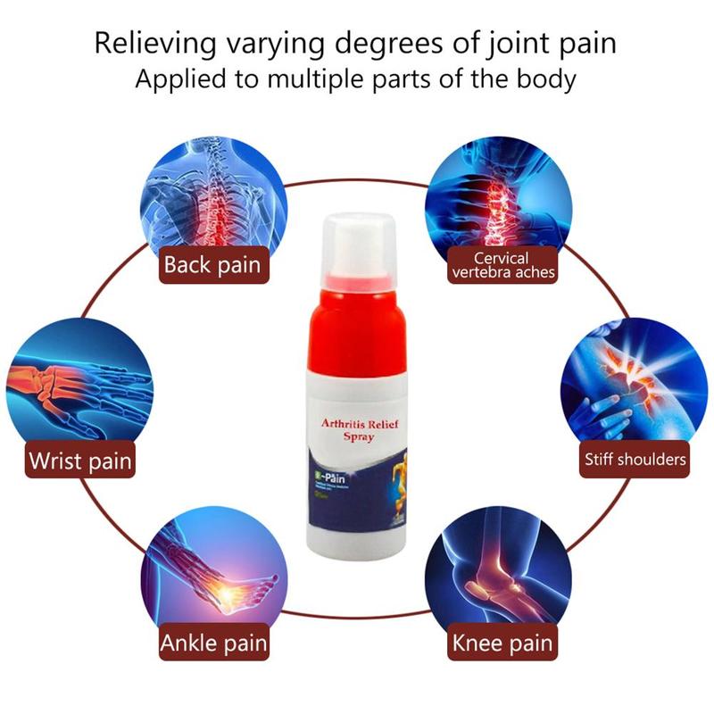 Bones Pain Relief Spray Rheumatism Arthritis Muscle Sprain Knee Waist Pain Back Shoulder Spray - Amazhona 