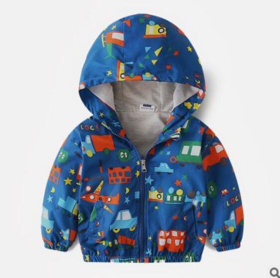 Boy jacket casual hooded jacket - Amazhona 