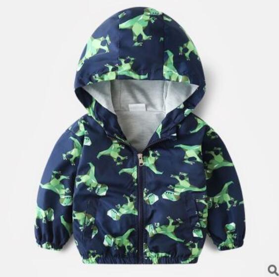 Boy jacket casual hooded jacket - Amazhona 