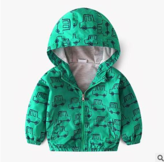 Boy jacket casual hooded jacket - Amazhona 