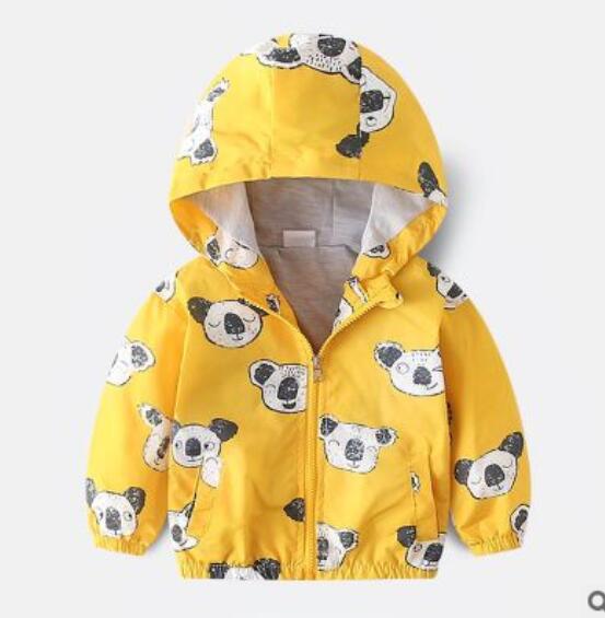 Boy jacket casual hooded jacket - Amazhona 