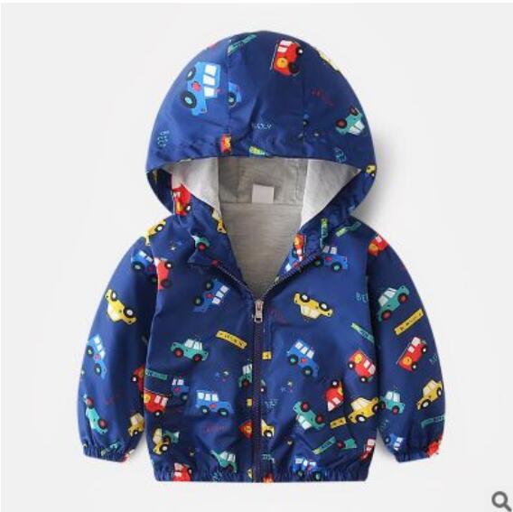 Boy jacket casual hooded jacket - Amazhona 