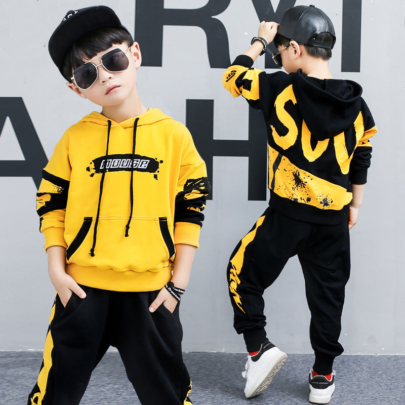 Boy's hooded sports suit - Amazhona 