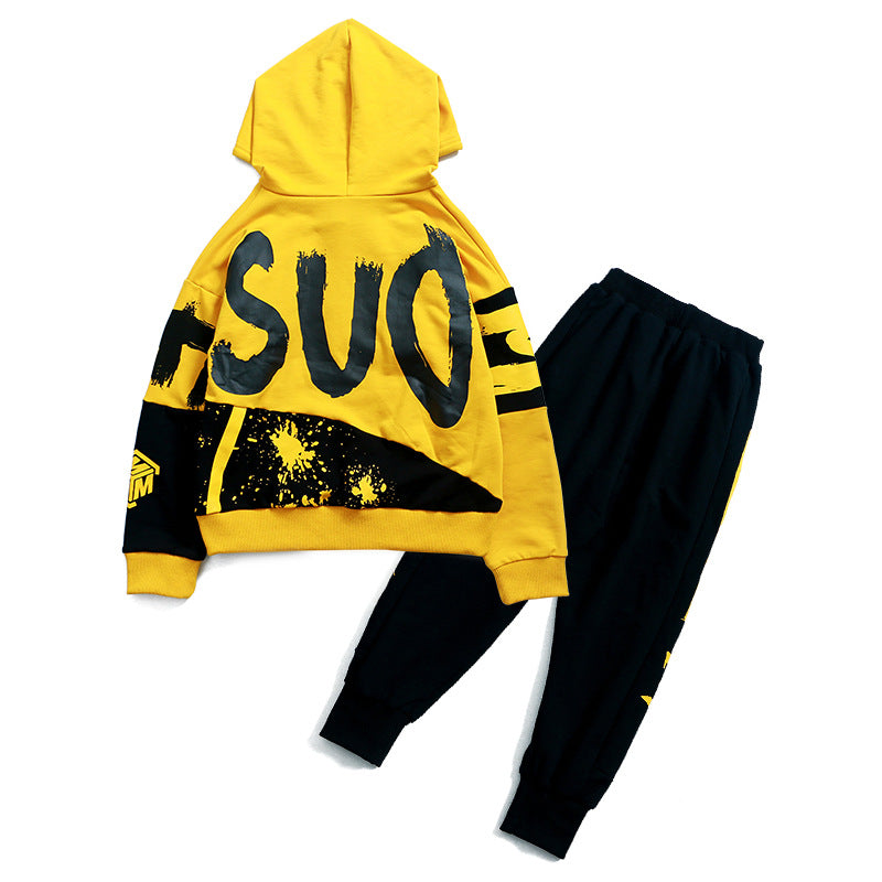 Boy's hooded sports suit - Amazhona 