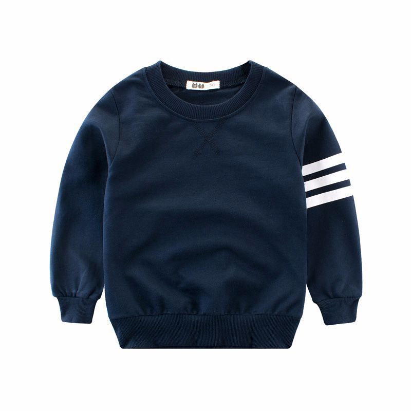 Boy's long sleeve round neck pullover - Amazhona 