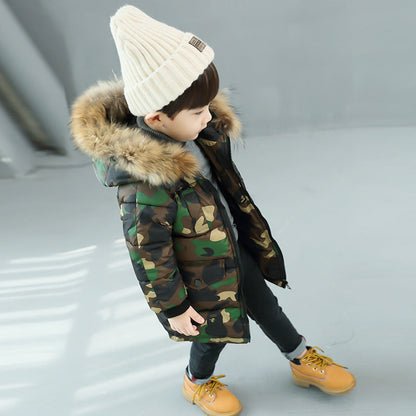 Camouflage cotton coat - Amazhona 