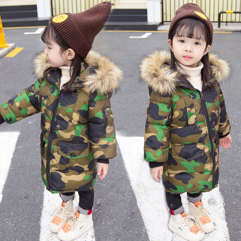 Camouflage cotton coat - Amazhona 