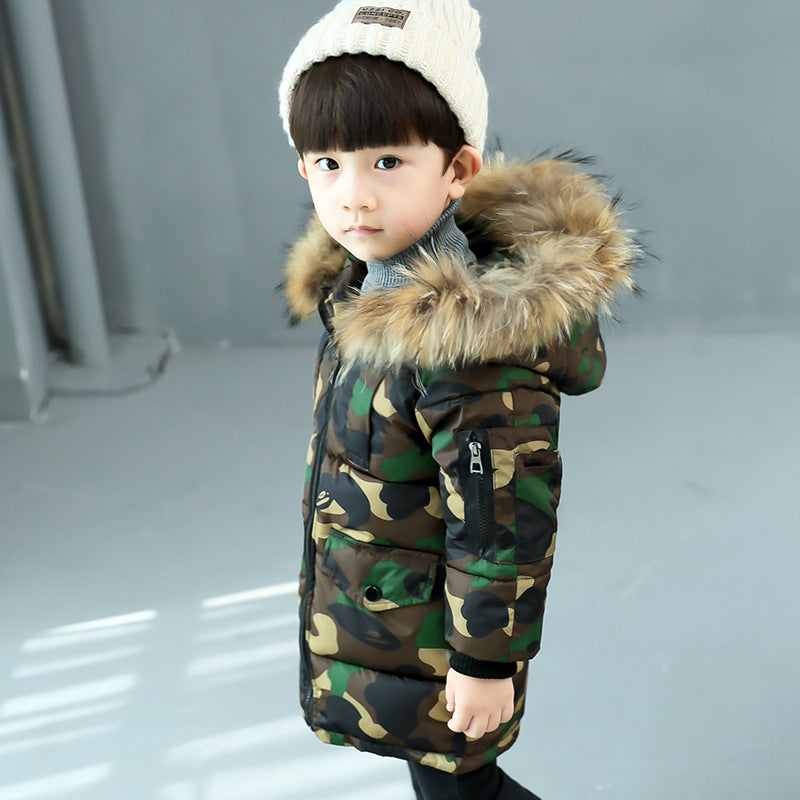 Camouflage cotton coat - Amazhona 