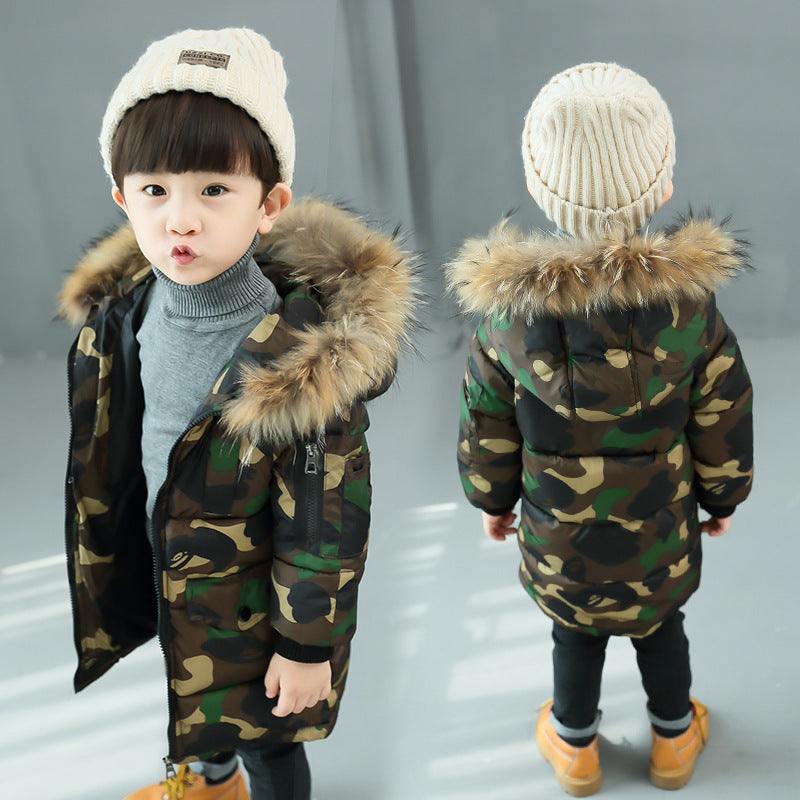 Camouflage cotton coat - Amazhona 