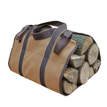 Canvas Logging Bag Portable And Large Capacity - Amazhona 