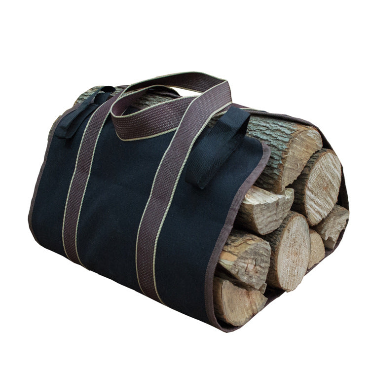 Canvas Logging Bag Portable And Large Capacity - Amazhona 