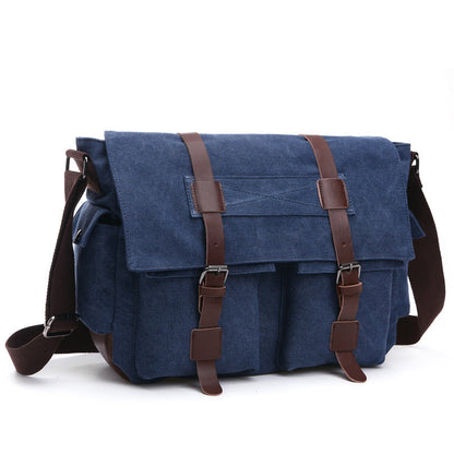 Canvas men's crossbody bag - Amazhona 