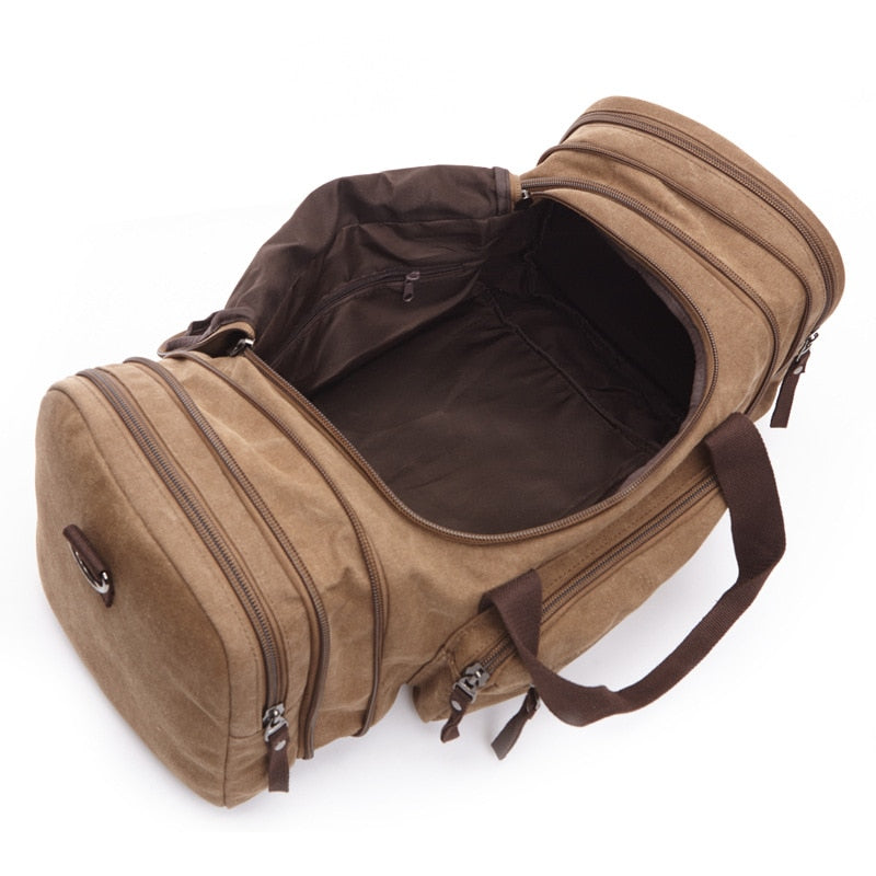 Canvas travel bag - Amazhona 