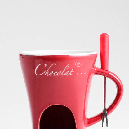 Ceramic Chocolate Cheese Ice Cream Hot Pot Mug - Amazhona 