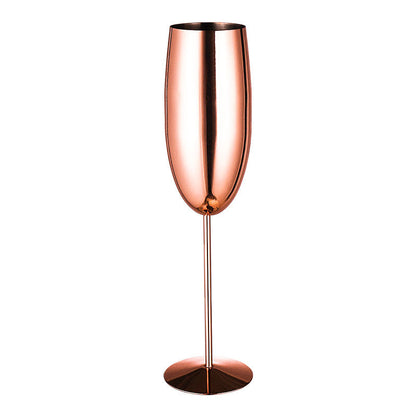 Champagne glass stainless steel goblet - Amazhona 