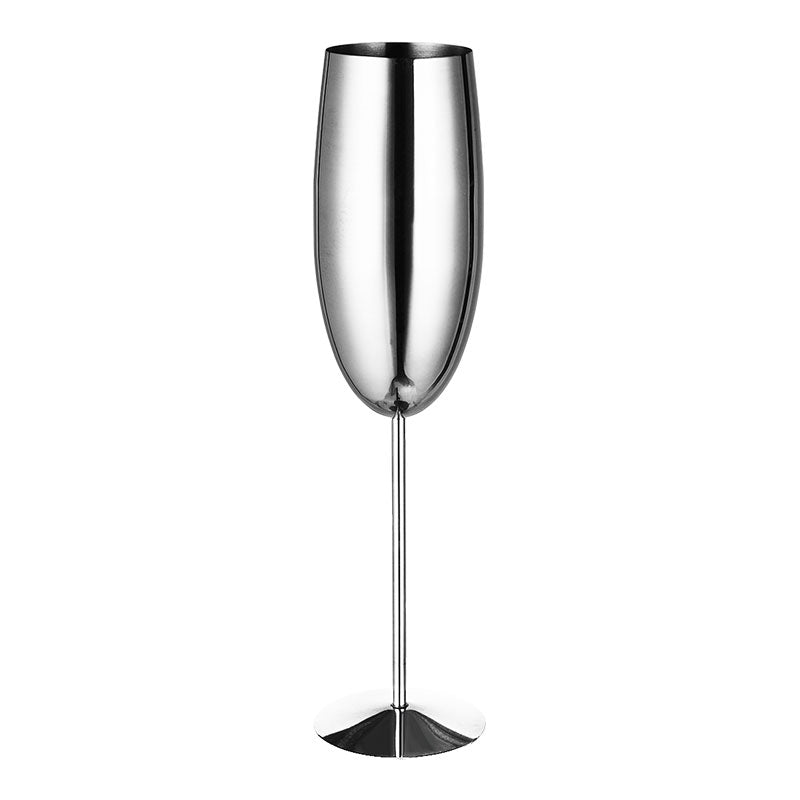 Champagne glass stainless steel goblet - Amazhona 