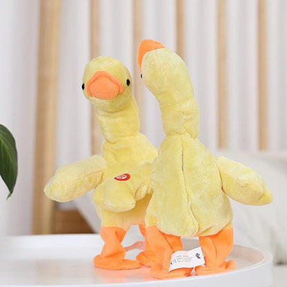 Charging Neck Lifting Singing Little Yellow Duck Toy - Amazhona 