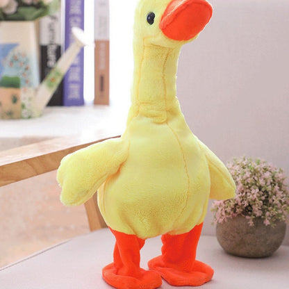 Charging Neck Lifting Singing Little Yellow Duck Toy - Amazhona 