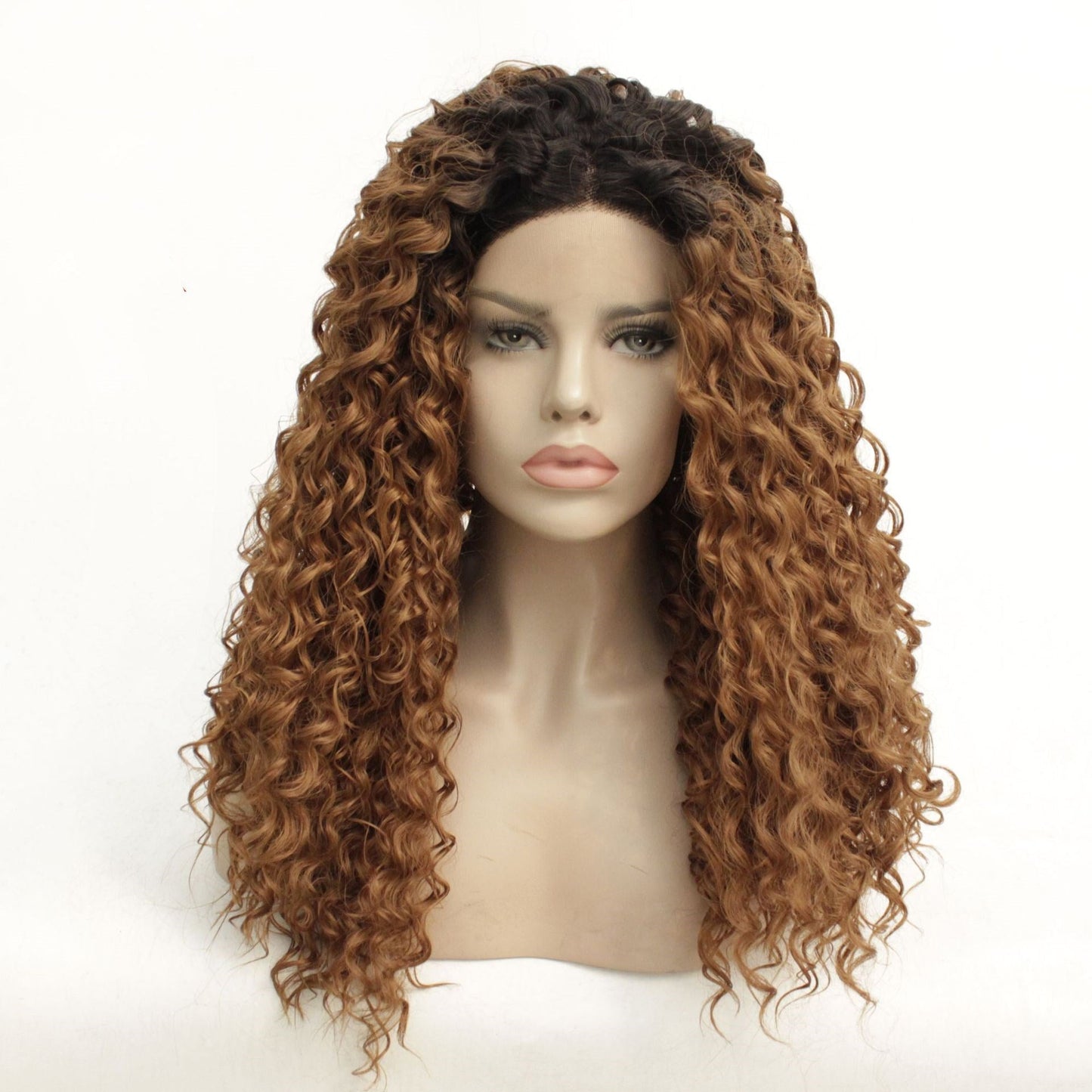 Chemical fiber front lace wig cover - Amazhona 