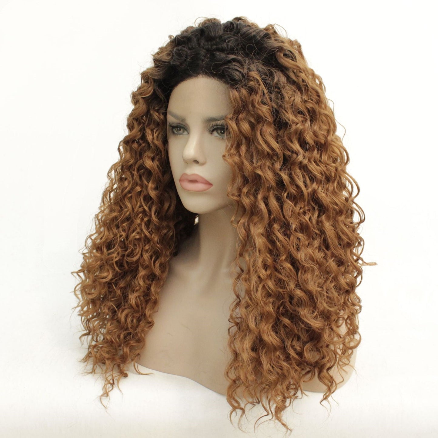 Chemical fiber front lace wig cover - Amazhona 