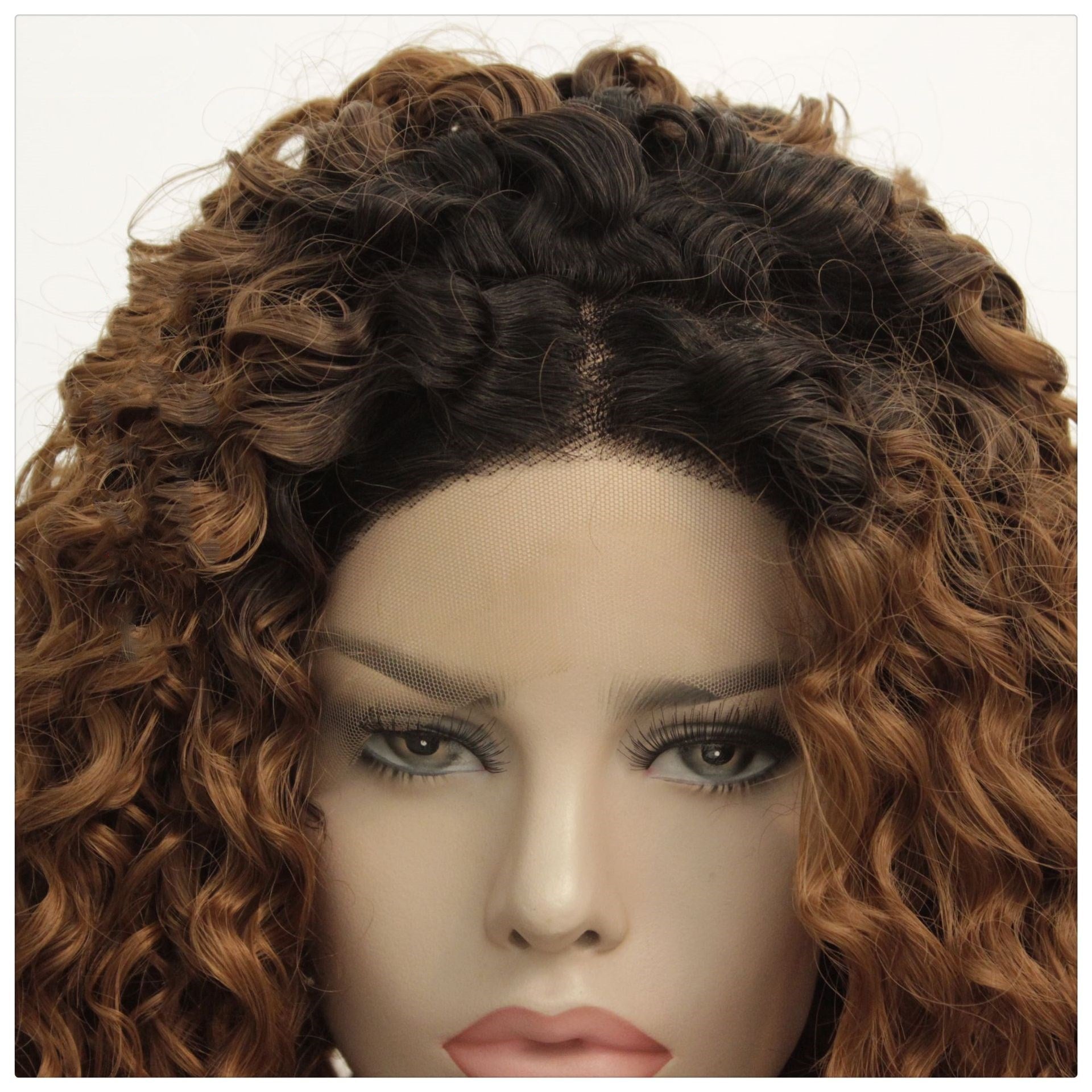 Chemical fiber front lace wig cover - Amazhona 