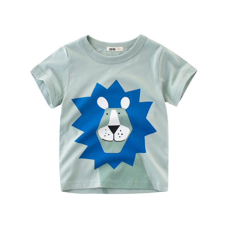 Child short sleeve t-shirt boy half sleeve - Amazhona 