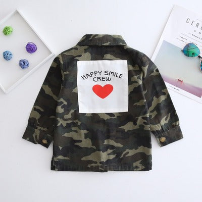 Children Camouflage Jacket - Amazhona 