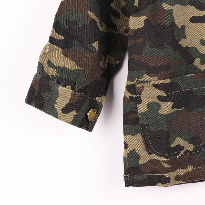 Children Camouflage Jacket - Amazhona 