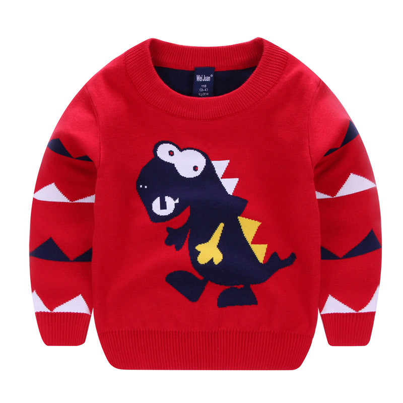 Children cartoon sweater - Amazhona 