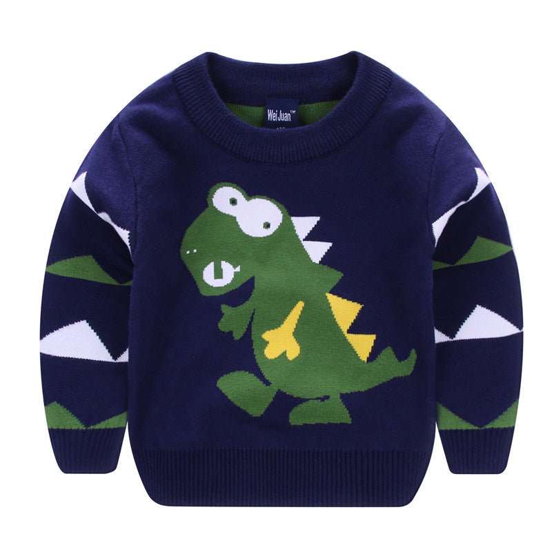 Children cartoon sweater - Amazhona 