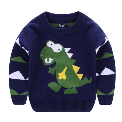 Children cartoon sweater - Amazhona 