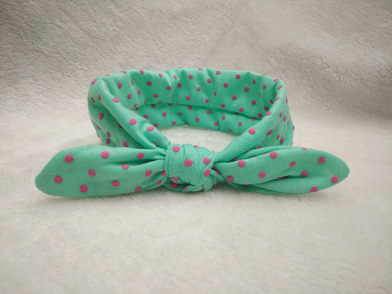 Children hair with elastic cloth, rabbit ears, headband baby hair belt spot wholesale - Amazhona 