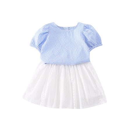 Children lace  lace dress - Amazhona 