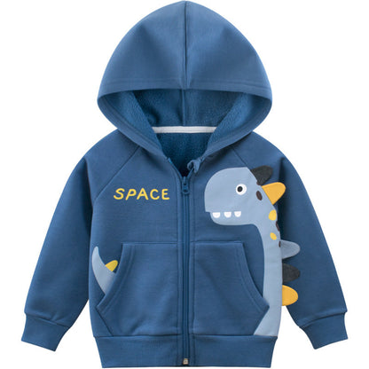 Children's Jacket Sweater Fleece Baby Boy Clothes - Amazhona 