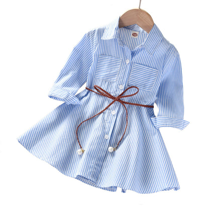 Children's Shirt Baby Western-style Dresses - Amazhona 