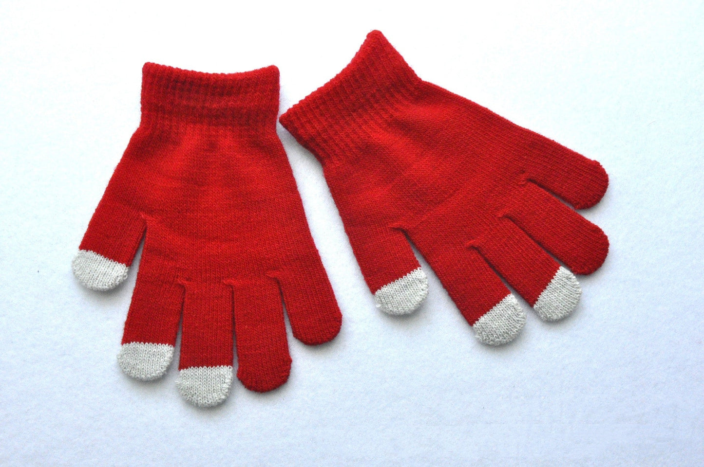 Children's Touch Screen Cold And Warm Knitted Gloves - Amazhona 