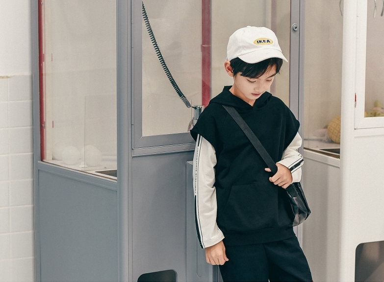 Children''s Wear Boys''Sanitary Clothes Spring Clothes 2021 Children''s Handsome Hats Leisure Holiday Two Kids'' Korean Chaozhou Clothes - Amazhona 