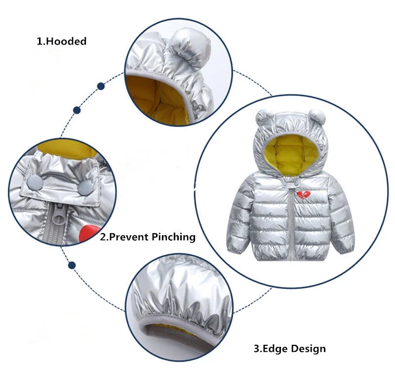 Children's down jacket set - Amazhona 