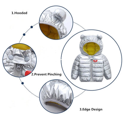 Children's down jacket set - Amazhona 