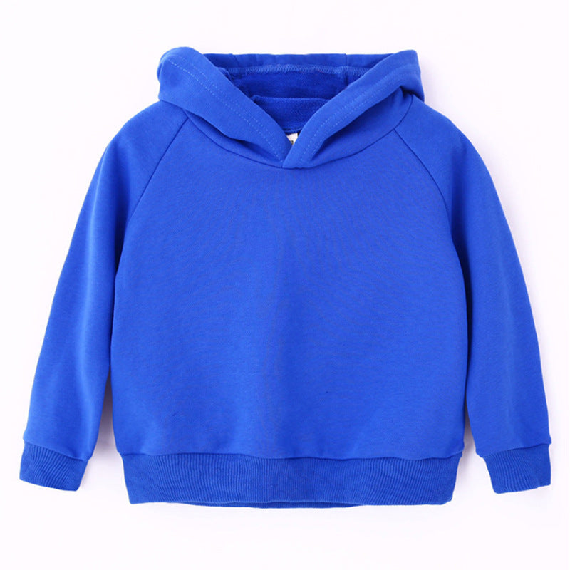 Children's hooded Pullover Sweater autumn boys' Top Girls' Autumn - Amazhona 