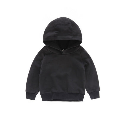 Children's hooded Pullover Sweater autumn boys' Top Girls' Autumn - Amazhona 