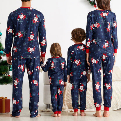 Christmas parent-child long sleeve suit - Amazhona 