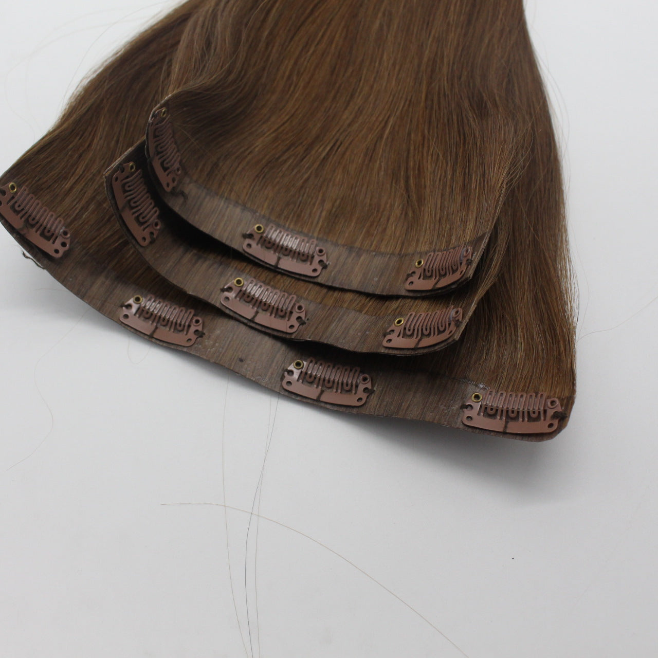 Clip hair clips in human hair extension - Amazhona 