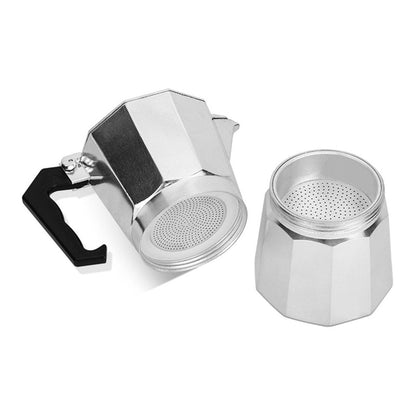 Coffee Maker Aluminum Mocha Espresso Percolator Pot Coffee Maker Moka Pot Espresso Shot Maker Espresso Machine - Amazhona 