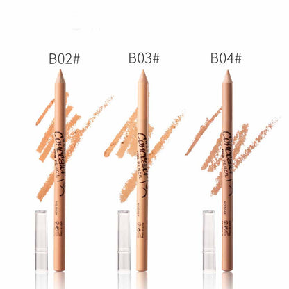 Concealer Pen Waterproof Concealer Concealer Foundation Cream Long Lasting Blemishes Acne Smoothing Moisturizing Makeup Pen - Amazhona 