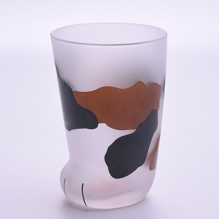 Creative Cute Cat Paws Glass Tiger Paws Mug Office Coffee Mug Tumbler Personality Breakfast Milk Porcelain Cup Gift - Amazhona 