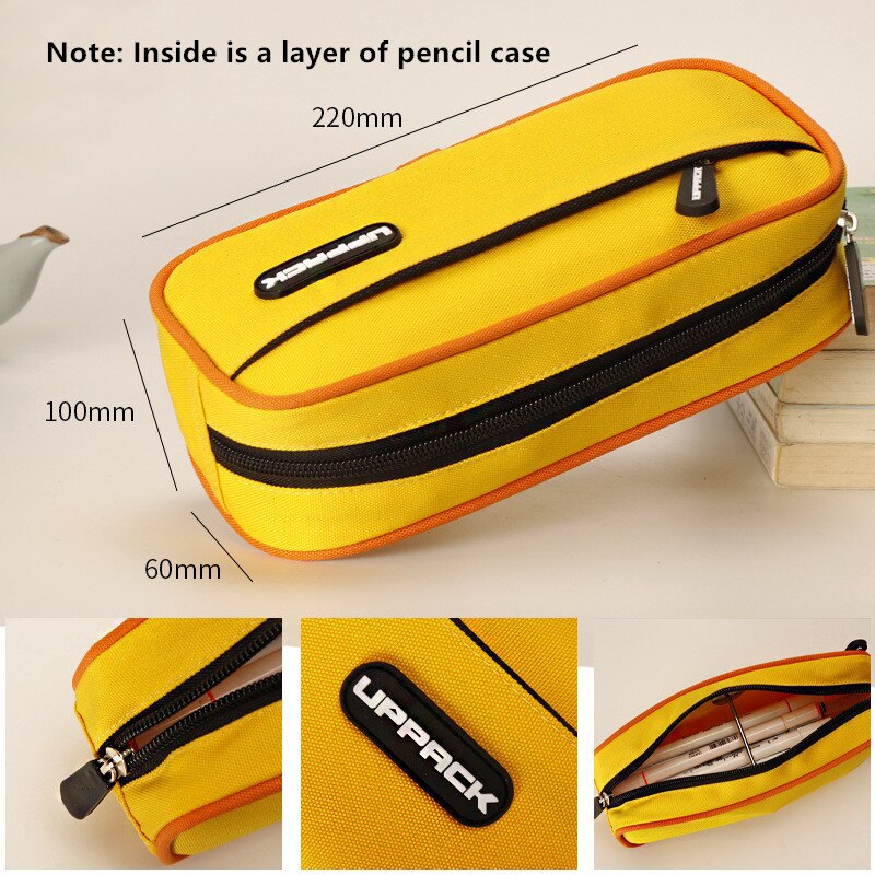 Creative Pencil Case Cute Students Pencil Cases Big Pen Bags Storage Box Boy Girl Kid Large Capacity School Stationery Supplies - Amazhona 