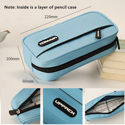 Creative Pencil Case Cute Students Pencil Cases Big Pen Bags Storage Box Boy Girl Kid Large Capacity School Stationery Supplies - Amazhona 