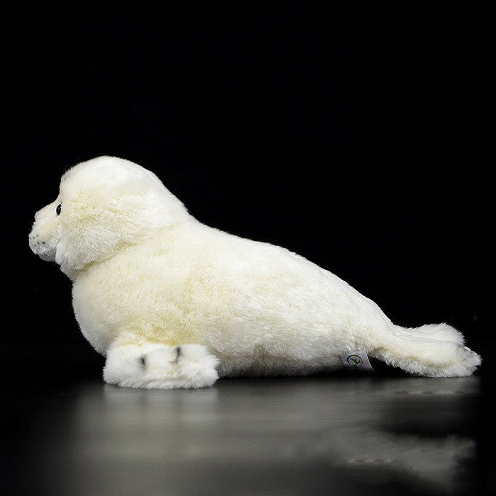 Cute Greenland White Seal Figurine - Amazhona 