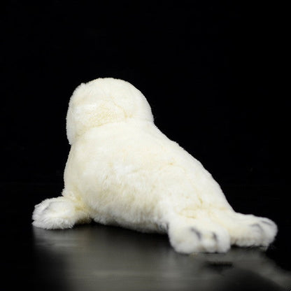 Cute Greenland White Seal Figurine - Amazhona 